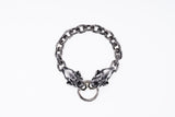 Saber Toothed Tiger Facing Bracelet : S (20cm)-ZOCALO.JAPAN