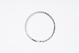 Tiny Pyramid Studs Bracelet : Edged / L (19.5cm)-ZOCALO.JAPAN