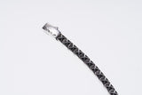 Tiny Pyramid Studs Bracelet : Edged / L (19.5cm)-ZOCALO.JAPAN
