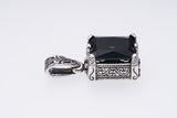 Islamic Pendant : L (Green Quartz)-ZOCALO.JAPAN