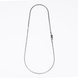 Anchor Square Necklace (L)-ZOCALO.JAPAN