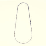 Anchor Square Necklace (L)-ZOCALO.JAPAN