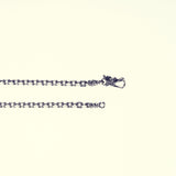 Anchor Square Necklace (L)-ZOCALO.JAPAN
