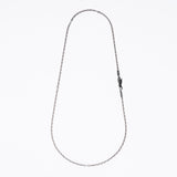 Anchor Square Necklace (S)-ZOCALO.JAPAN