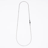 Anchor Square Necklace (S)-ZOCALO.JAPAN