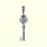 Antique Key : Type3 (Garnet & Sapphire)-ZOCALO.JAPAN