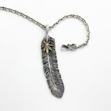 ZOCALO.JP CBD Feather Pendant Weed Ganja
