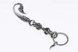 Tibetan Dragon Dorje Key Chain：Silver-ZOCALO.JAPAN