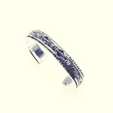 Wide Ivy Bangle (Antique Finish)-ZOCALO.JAPAN