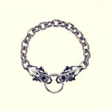 Saber Toothed Tiger Facing Bracelet : L (22cm)-ZOCALO.JAPAN