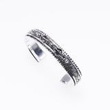 Wide Ivy Bangle (Antique Finish)-ZOCALO.JAPAN