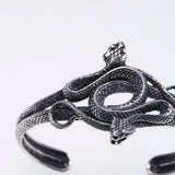 Double Snake Bangle-ZOCALO.JAPAN