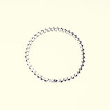 Tiny Pyramid Studs Bracelet : Edged / S (16.5cm)-ZOCALO.JAPAN