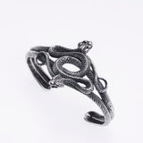 Double Snake Bangle-ZOCALO.JAPAN