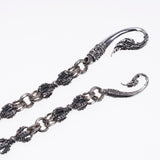 Tibetan Dragon Dorje Wallet Chain : (60cm)-ZOCALO.JAPAN