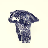 Saber Toothed Tiger Bangle-ZOCALO.JAPAN