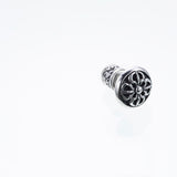 Double Dorje Ball Ear Stud-ZOCALO.JAPAN