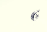 Ivy Hoop Stud (Antique Finish)-ZOCALO.JAPAN