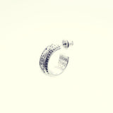 Ivy Hoop Stud (White Finish)-ZOCALO.JAPAN