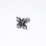 Double Dorje Ear Stud-ZOCALO.JAPAN