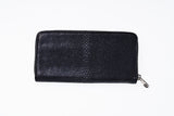 Galuchat Wallet : (Zip)-ZOCALO.JAPAN