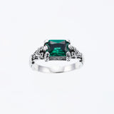 Islamic Ring : S (Green Quartz)-ZOCALO.JAPAN