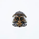 Tibetan Monk Skull Ring (S)-ZOCALO.JAPAN