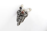 Ouroboros Dragon Stud : (Garnet)-ZOCALO.JAPAN