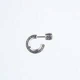 Ivy Ring Stud : (Black CZ)-ZOCALO.JAPAN