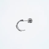 Phoenix Tail Feather Stud : (White CZ)-ZOCALO.JAPAN