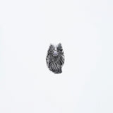Phoenix Tail Feather Stud : (White CZ)-ZOCALO.JAPAN